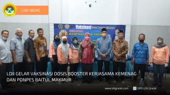 LDII Adakan Vaksinasi Booster Kerjasama Kemenag Dan Ponpes Baitul Makmur